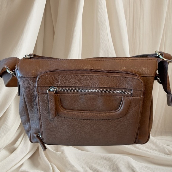 Great American Leather Works Brown Leather Shoulder Bag - Picture 2 of 12